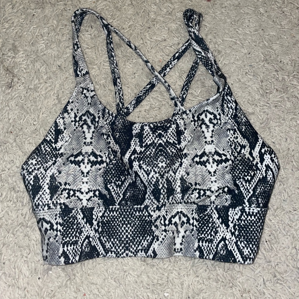 Longline sports bra